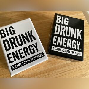 2 boxes: Big Drunk Energy Card Game